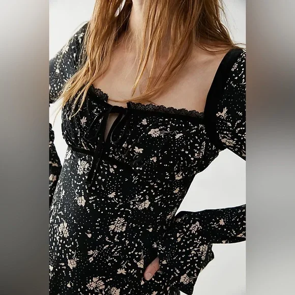 Free People Tess Mini Dress NWOT - Picture 7 of 7